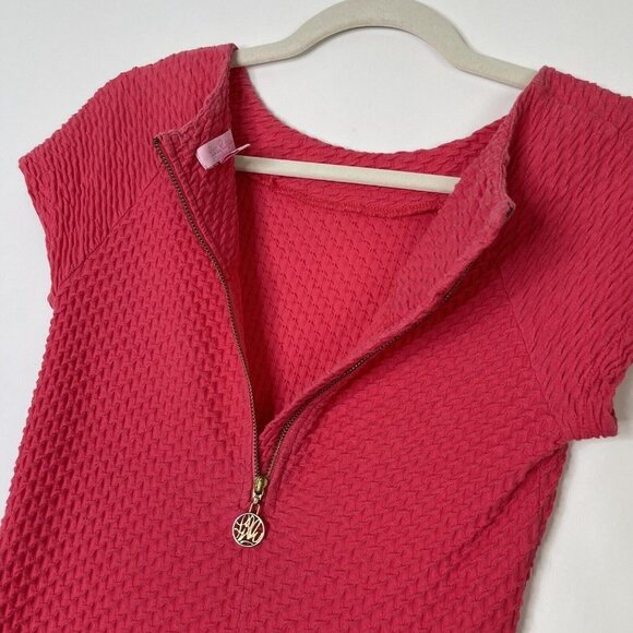 Lilly Pulitzer Coral Pink Coco Dress Women’s Size XS Small - Picture 6 of 12